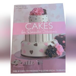 Cake‎ Cookbook For Romantic Occasions Hardbound Beautifully Illustrated